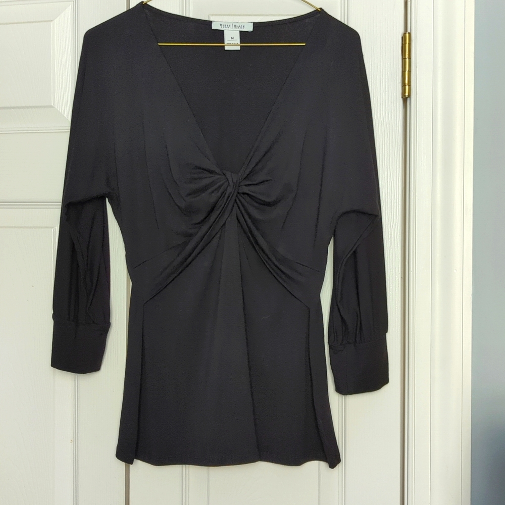 White House/Black Market 3/4 Sleeve Top